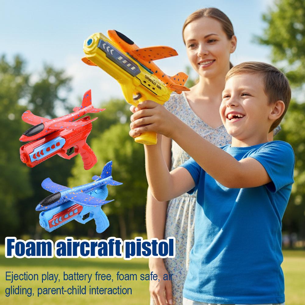 Outdoor Sport Games For Kids - 飛行玩具 子供用ギフト 子供用射出飛行機玩具 フォーム航空機グライダー 親子屋外ゲーム玩具 フォームシューティング