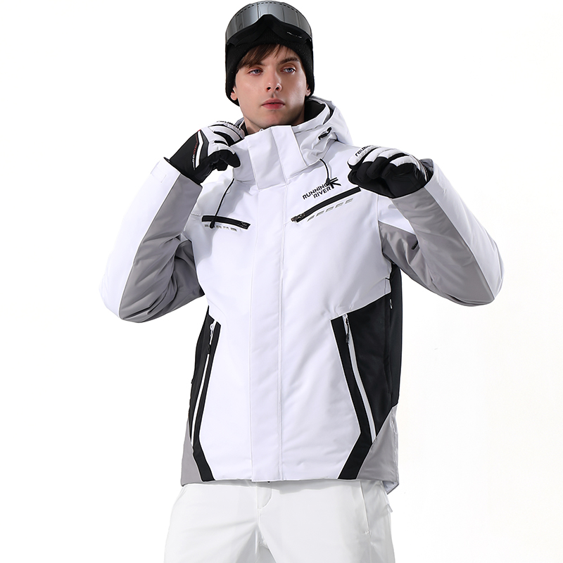Outdoor Sport Brand Jacket - メンズ冬用スノーボードジャケット,ブランド,高品質,4色,6サイズ,暖かい,アウトドアウェア,# a4009