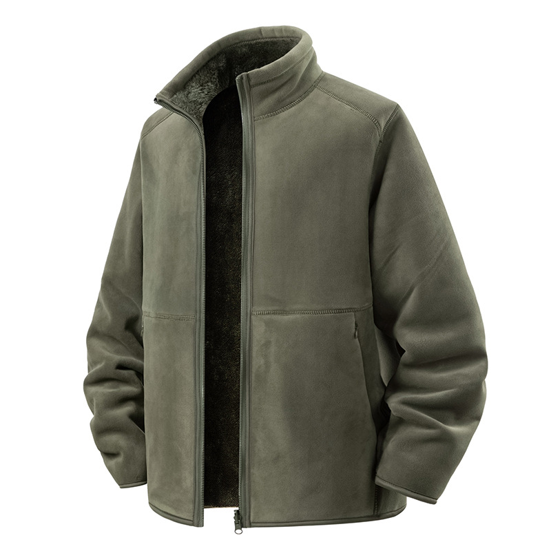 Outdoor Sport Brand Jacket - 2026 春男性屋外厚みのあるブランド防風ジャケット男性秋生き抜くカジュアルスポーツ固体ランニングジャケット男性コートトップス