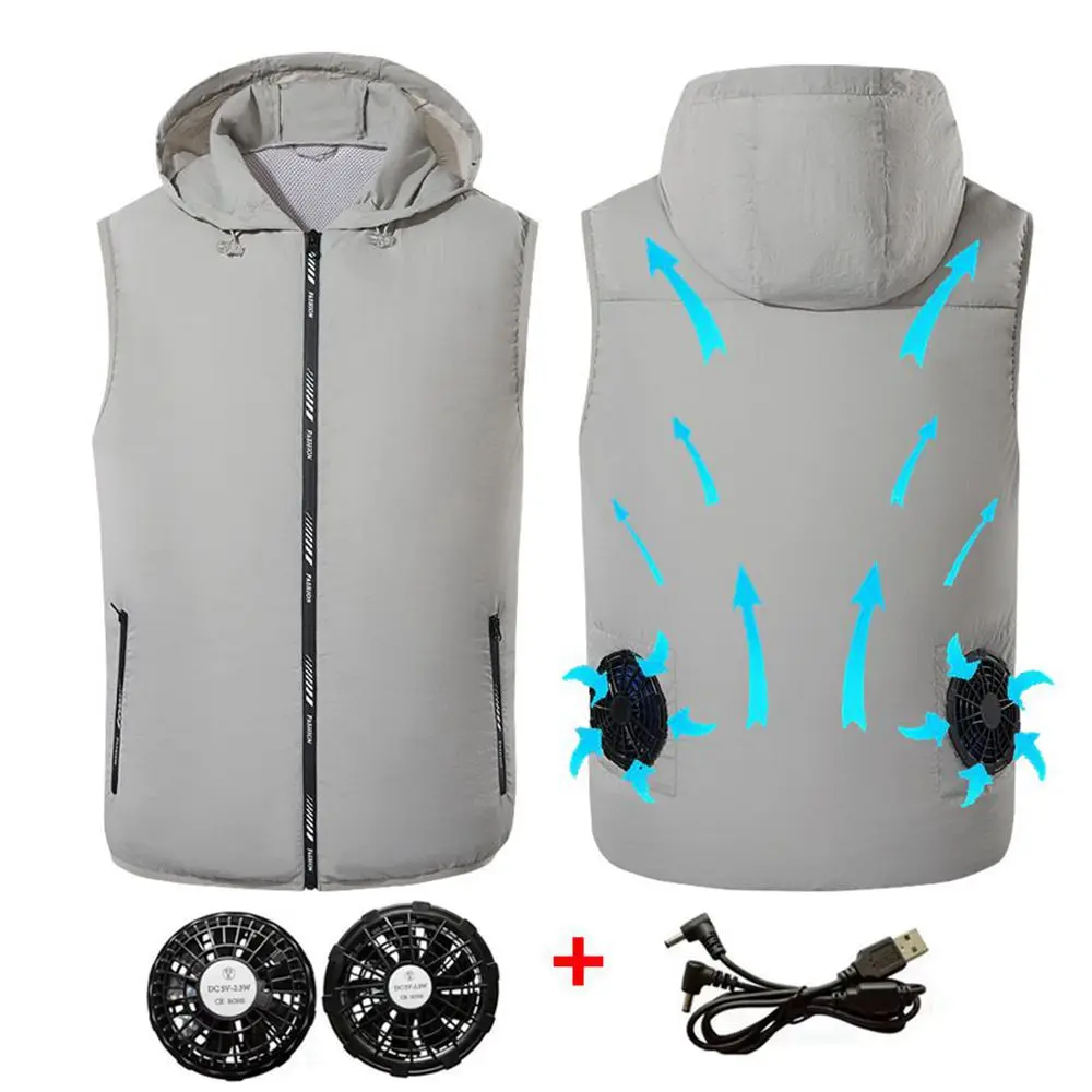 Outdoor Sport Brand Jacket - 男性と女性のための超軽量ブランドの屋外ベスト、夏のスポーツファン、エアコン、男性、女性の旅行ジャケット、日焼け止め、釣り労働者の服