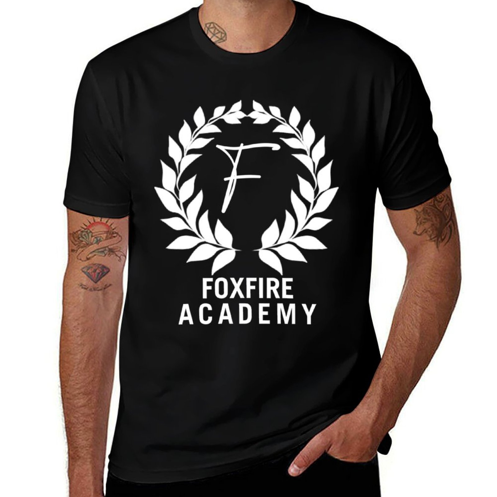 Academy Sports Outdoor - Foxfire Academy Tシャツ アウトドアアクティビティ スポーツ Tシャツ
