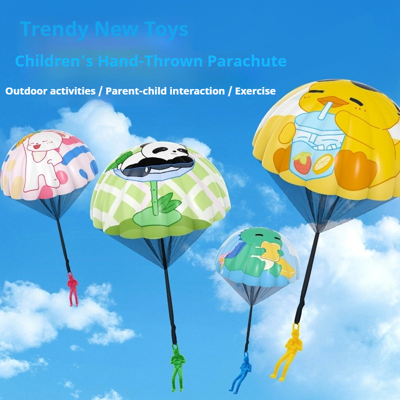 子供用パラシュートアウトドアスポーツ手投げ公園玩具エアドロッ - Outdoor Sport Games For Kids のレビューと価格