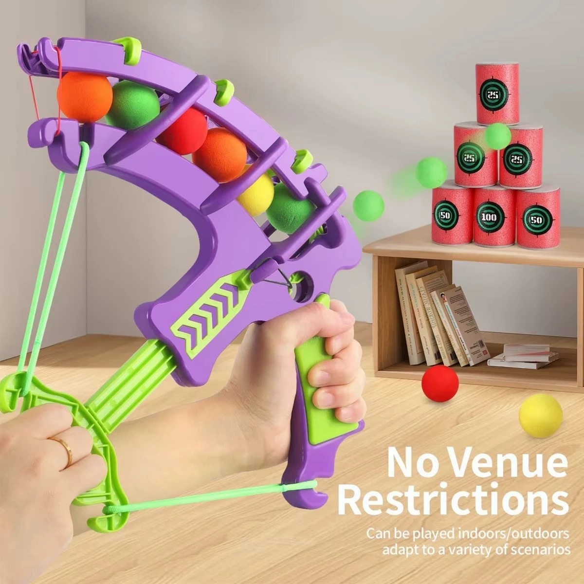 投げスポーツスリングショットターゲットバブルガンソフトボール - Outdoor Sport Games For Kids のレビューと価格