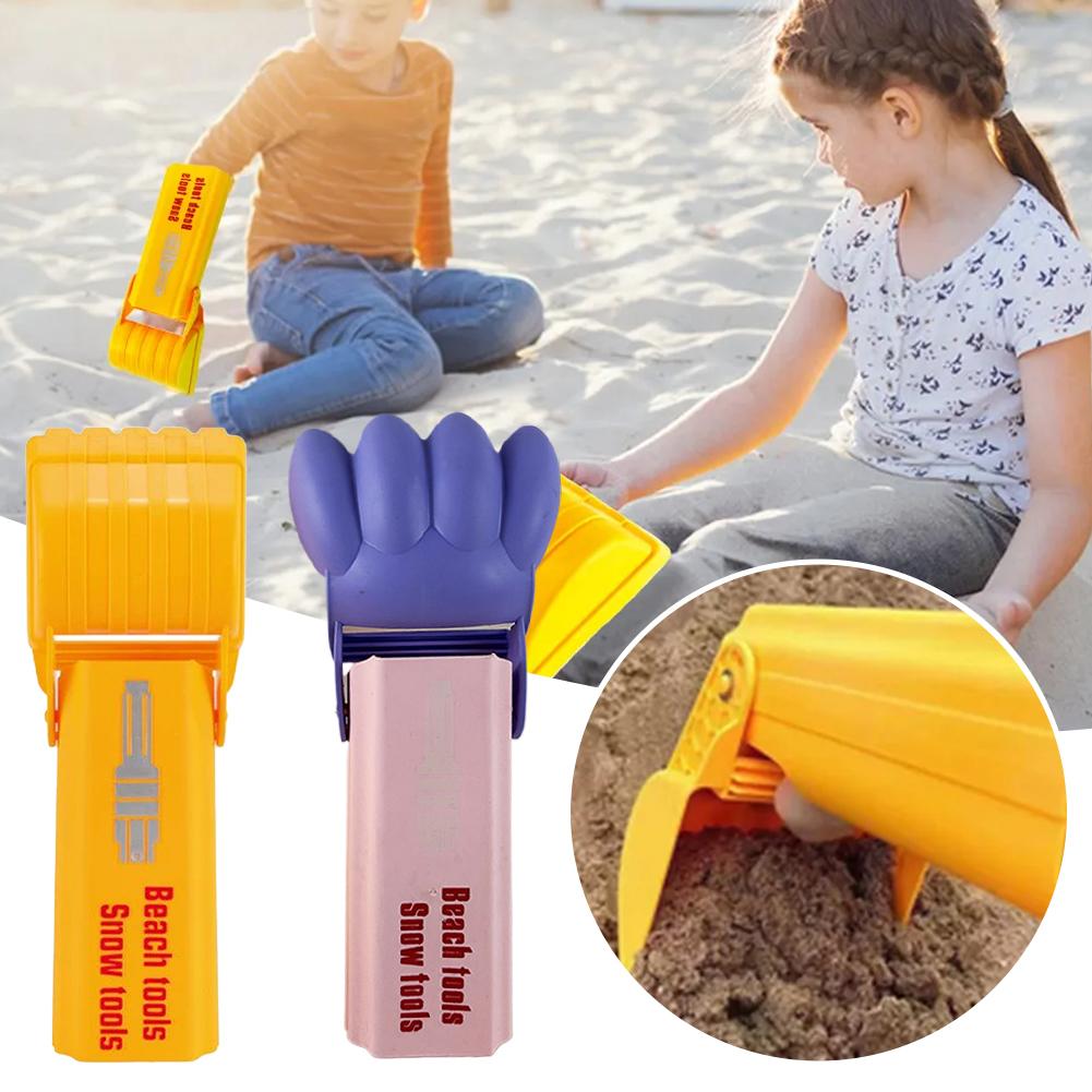 1/3個入り掘削機型砂浜雪遊び子供用ビーチトイシャベルツール - Outdoor Sport Games For Kids のレビューと価格