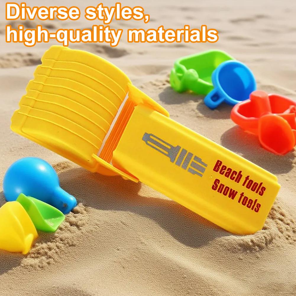 1/3個入り掘削機型砂浜雪遊び子供用ビーチトイシャベルツール - Outdoor Sport Games For Kids のレビューと価格