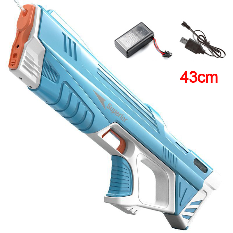 43 センチメートルフル電気自動貯水銃のおもちゃポータブル子 - Outdoor Sport Games For Kids のレビューと価格