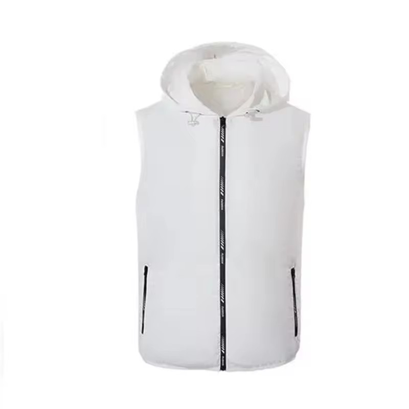 夏のスポーツファンエアコンクール男性女性旅行超軽量ブランドア - Outdoor Sport Brand Jacket のレビューと価格
