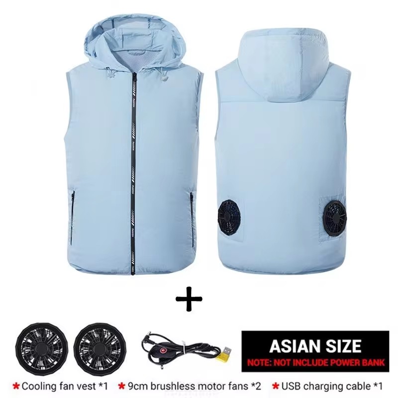 夏スポーツファンエアコンクール男性女性旅行超軽量ブランド屋外 - Outdoor Sport Brand Jacket のレビューと価格