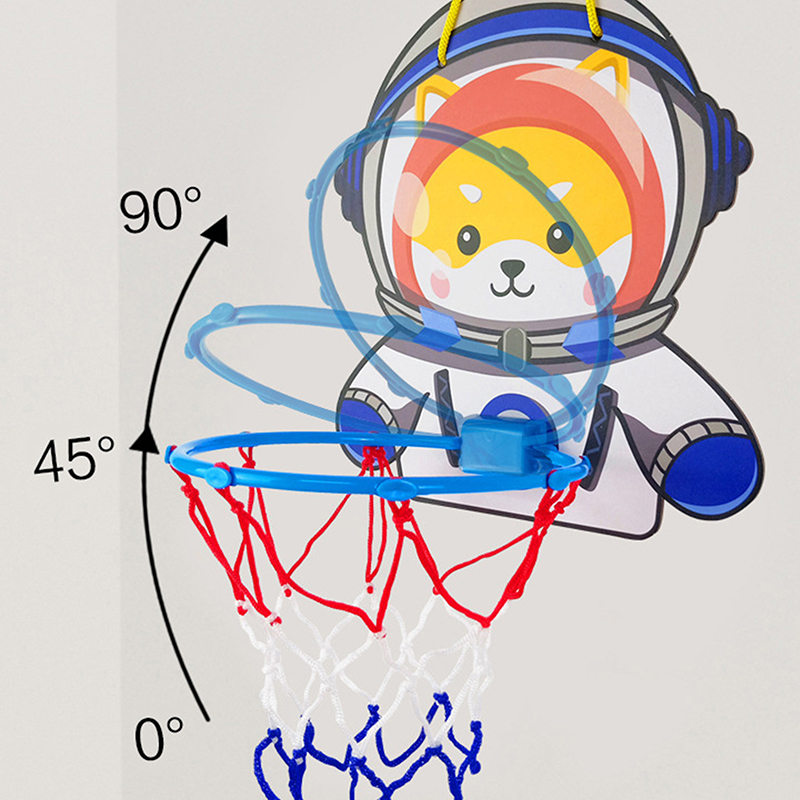 子供用調節可能なバスケットボールスタンド漫画の動物の形のシュ - Outdoor Sport Games For Kids のレビューと価格