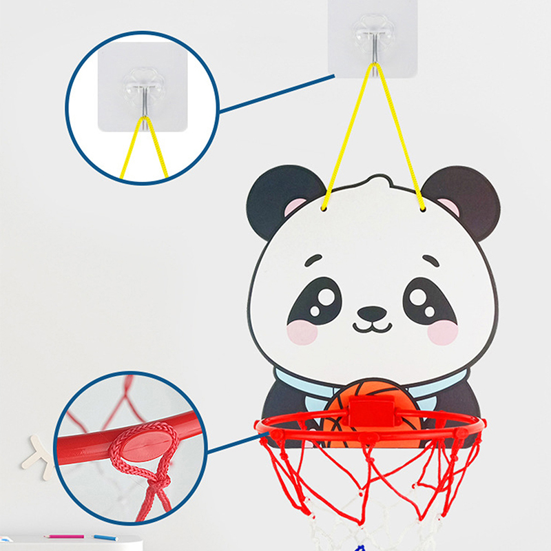 子供用調節可能なバスケットボールスタンド漫画の動物の形のシュ - Outdoor Sport Games For Kids のレビューと価格