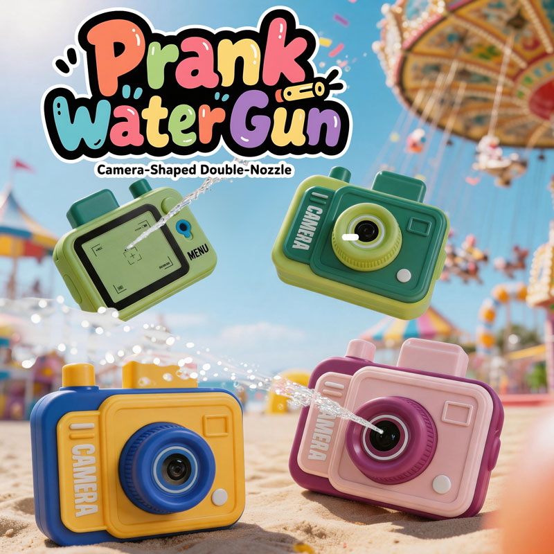 両面水鉄砲カメラ水遊び銃面白い子供用屋外夏プールビーチ水遊び - Outdoor Sport Games For Kids のレビューと価格