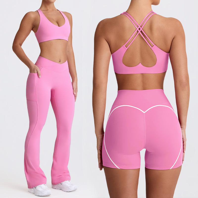 Naked Feel 速乾性ヨガセット ストラップ付きスポー - Outdoor Sport Leggings のレビューと価格